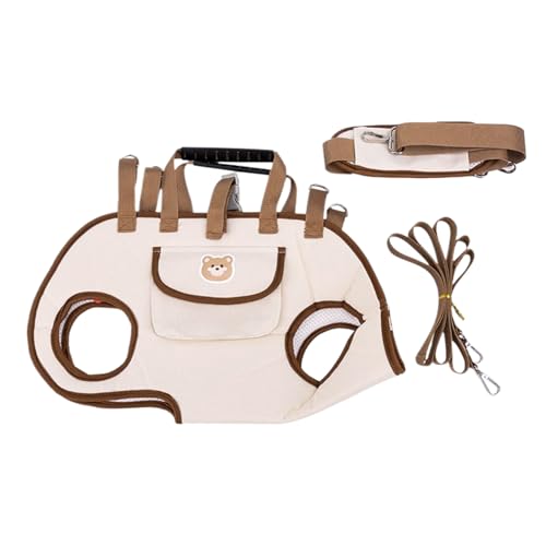 Streysisl Haustier-Tragetasche, Welpentragetasche, Reisetasche, atmungsaktiv, wasserdicht, Katzen-Schlinge, Haustierzubehör für Kleintiere, Outdoor, Camping, Wandern, Wandern von Streysisl