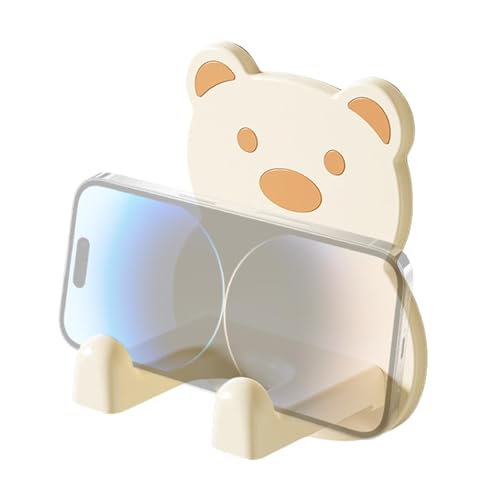 Streysisl Hug Bear Haartrockner-Halter, selbstklebender Föhn-Halter – Badezimmer-Aufbewahrung, multifunktional, wasserdicht, für Badezimmer Streysisl Hug Bear Haartrockner-Halter, selbstklebender Föhn-Halter – Badezimmer-Aufbewahrung, multifunktional, wasserdicht, für Badezimmer von Streysisl