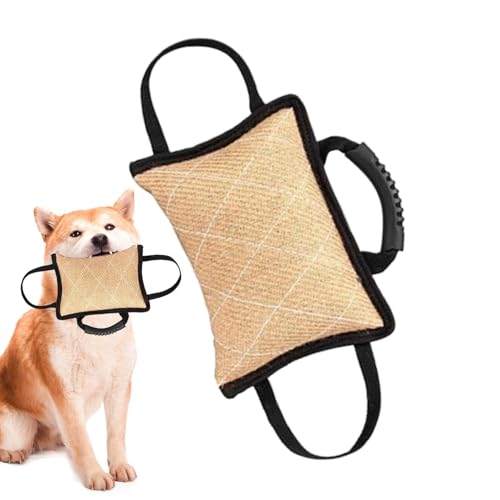 Streysisl Hundespielzeug-Kissen – Hundespielzeug, gepolstertes Design, Trainingsspielzeug für Welpen, mittelgroße Hunde, große Hunde Streysisl Hundespielzeug-Kissen – Hundespielzeug, gepolstertes Design, Trainingsspielzeug für Welpen, mittelgroße Hunde, große Hunde von Streysisl
