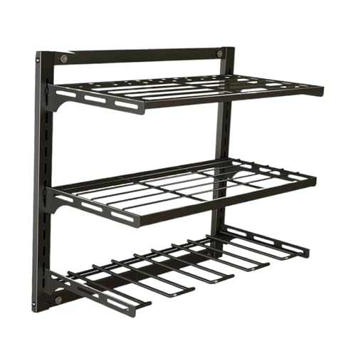 Streysisl Kabelloser Werkzeug-Organizer, Wandhalterung, Garage, Elektrowerkzeug-Organizer – Metall- -Halter, platzsparende Wandmontage, Garagenorganisation für Techniker, Männer und Garten Streysisl Kabelloser Werkzeug-Organizer, Wandhalterung, Garage, Elektrowerkzeug-Organizer – Metall- -Halter, platzsparende Wandmontage, Garagenorganisation für Techniker, Männer und Garten von Streysisl