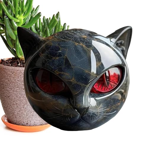 Streysisl Katzenstatuen, Heimdekoration, Schreibtisch-Tierstatue, Kunstharz, dekorative Figuren für Innenarchitekten, Event-Organizer, Bücherregal, Vitrine, Couchtisch Streysisl Katzenstatuen, Heimdekoration, Schreibtisch-Tierstatue, Kunstharz, dekorative Figuren für Innenarchitekten, Event-Organizer, Bücherregal, Vitrine, Couchtisch von Streysisl