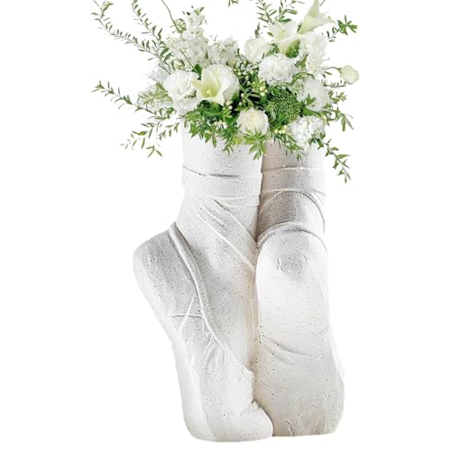Streysisl Keramikvase, moderner dekorativer Flores-Krug, Töpferei, Tischaufsätze, Ballettschuhe, Tänzerin, Porträt, Skulptur für Zuhause und Geschäft Streysisl Keramikvase, moderner dekorativer Flores-Krug, Töpferei, Tischaufsätze, Ballettschuhe, Tänzerin, Porträt, Skulptur für Zuhause und Geschäft von Streysisl