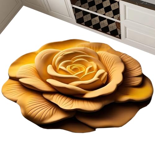 Streysisl Kieselgur Badematte – Kieselgur-Matte, realistisches Blumenmuster, rutschfest, schnell trocknend, 40 x 40 cm, für Küche Streysisl Kieselgur Badematte – Kieselgur-Matte, realistisches Blumenmuster, rutschfest, schnell trocknend, 40 x 40 cm, für Küche von Streysisl