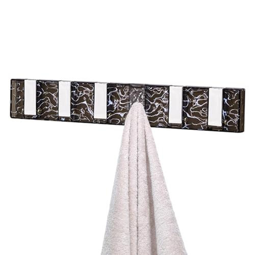 Streysisl Klappbare Wandhaken für Mäntel, Klaviertasten-Look, Kleiderhaken hinter der Tür, kein Stanzen, starker Klebstoff, Badezimmer-Handtuchaufhänger für Mäntel Streysisl Klappbare Wandhaken für Mäntel, Klaviertasten-Look, Kleiderhaken hinter der Tür, kein Stanzen, starker Klebstoff, Badezimmer-Handtuchaufhänger für Mäntel von Streysisl