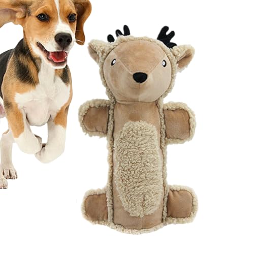 Streysisl Kleines Quietschendes Hundespielzeug – Quietschendes Plüsch-Hundespielzeug – Hirschbär, weiche Puppen, Kau-Quietscher, Stofftier für kleine, mittelgroße und große aggressive Kauertraining Streysisl Kleines Quietschendes Hundespielzeug – Quietschendes Plüsch-Hundespielzeug – Hirschbär, weiche Puppen, Kau-Quietscher, Stofftier für kleine, mittelgroße und große aggressive Kauertraining von Streysisl