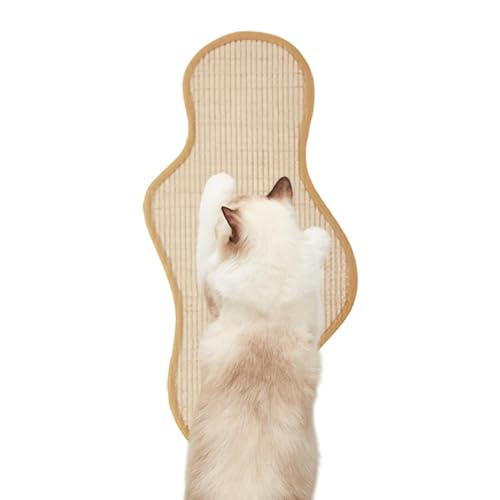 Streysisl Kratzteppich für Katzen, Wandmöbel, verdickt, stabil, um Stress der Katze zu lindern, rutschfester Kratzteppich für Katzen Streysisl Kratzteppich für Katzen, Wandmöbel, verdickt, stabil, um Stress der Katze zu lindern, rutschfester Kratzteppich für Katzen von Streysisl