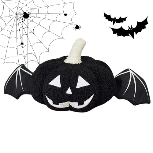 Streysisl Kürbis-Dekokissen – gruseliges dekoratives Halloween-Kissen – Plüschkissen, saisonaler Urlaub, Couch, Sofa, Bett, Dekoration für Auto, Schlafzimmer, Wohnzimmer, Schreibtisch, Esszimmer Streysisl Kürbis-Dekokissen – gruseliges dekoratives Halloween-Kissen – Plüschkissen, saisonaler Urlaub, Couch, Sofa, Bett, Dekoration für Auto, Schlafzimmer, Wohnzimmer, Schreibtisch, Esszimmer von Streysisl