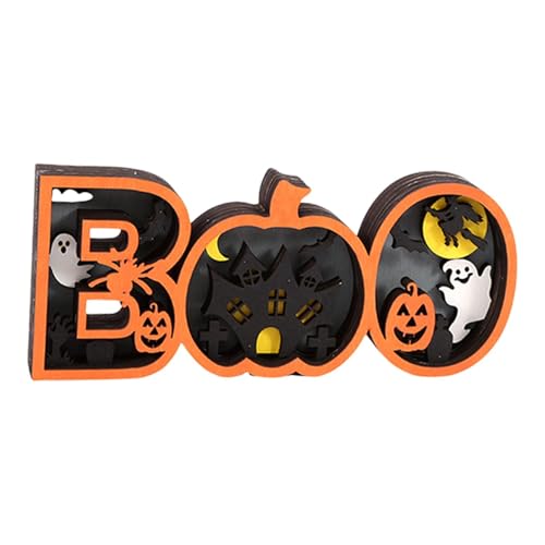 Streysisl Kürbis-Dekorationen aus Holz – leuchtende Dekorationen für Halloween, Urlaub, lustige Geisterdekoration, niedliche Partygeschenke für Bücherregal, Arbeitszimmer, Klassenzimmer Streysisl Kürbis-Dekorationen aus Holz – leuchtende Dekorationen für Halloween, Urlaub, lustige Geisterdekoration, niedliche Partygeschenke für Bücherregal, Arbeitszimmer, Klassenzimmer von Streysisl