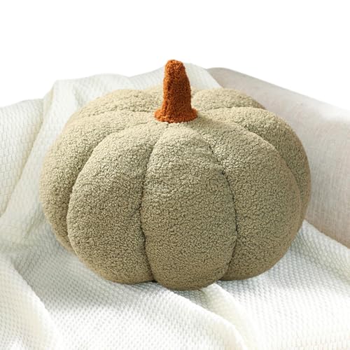 Streysisl Kürbiskissen, Halloween-Kürbis-Überwurfkissen, Plüsch, festlich, weich, maschinenwaschbar, für Sofa, Schlafzimmer, Erntedankfest, Spukhaus, Couch Streysisl Kürbiskissen, Halloween-Kürbis-Überwurfkissen, Plüsch, festlich, weich, maschinenwaschbar, für Sofa, Schlafzimmer, Erntedankfest, Spukhaus, Couch von Streysisl