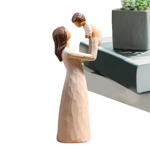 Streysisl Kunstharz-Figur Statue – Mutter und Sohn Figur Statue Elegante Tischdekoration – Ständer Skulptur Handwerk Kreative Familie Heimdekoration für Bücherregal & Wohnzimmer Streysisl Kunstharz-Figur Statue – Mutter und Sohn Figur Statue Elegante Tischdekoration – Ständer Skulptur Handwerk Kreative Familie Heimdekoration für Bücherregal & Wohnzimmer von Streysisl
