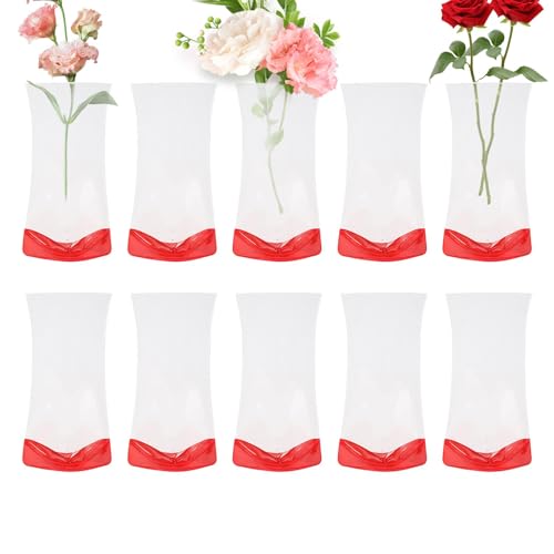 Streysisl Moderne erweiterbare Blumenvasen – 10 x Vasen, Blumenaufsätze, 24 x 14,5 cm, abnehmbare -Tasche für Zuhause, moderne Dekoration Streysisl Moderne erweiterbare Blumenvasen – 10 x Vasen, Blumenaufsätze, 24 x 14,5 cm, abnehmbare -Tasche für Zuhause, moderne Dekoration von Streysisl