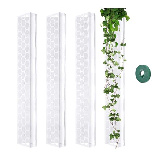 Streysisl Moosstangen für Monstera - 43,2 cm stapelbare Moosstange für Pflanzen - Indoor Kletterpflanzenständer Transparente Moosstäbe für Monstera Grüner Efeu Geldbaum Creeper Streysisl Moosstangen für Monstera - 43,2 cm stapelbare Moosstange für Pflanzen - Indoor Kletterpflanzenständer Transparente Moosstäbe für Monstera Grüner Efeu Geldbaum Creeper von Streysisl