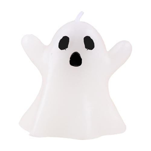 Streysisl Niedliche Geisterkerzen – gruselige Tischkerze, Halloween-Geisterkerzen, niedliche gruselige Kerzen, Halloween, dekorative Tischbrennkerzen für den Tisch Streysisl Niedliche Geisterkerzen – gruselige Tischkerze, Halloween-Geisterkerzen, niedliche gruselige Kerzen, Halloween, dekorative Tischbrennkerzen für den Tisch von Streysisl