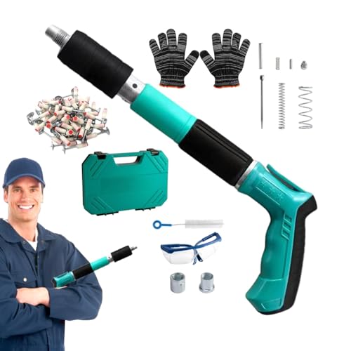 Streysisl Power Nailers – Tragbarer Nagler mit Nägeln – Nagler Hefter, effizientes, präzises -Set, Wandbefestigung, Power-Nagler Streysisl Power Nailers – Tragbarer Nagler mit Nägeln – Nagler Hefter, effizientes, präzises -Set, Wandbefestigung, Power-Nagler von Streysisl