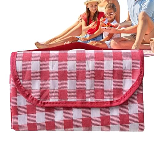 Streysisl Reise-Picknickdecke – wasserdichte Stranddecke verdickt – faltbare Parkdecke für , Konzerte, Parkgras, Camping, Wandern Streysisl Reise-Picknickdecke – wasserdichte Stranddecke verdickt – faltbare Parkdecke für , Konzerte, Parkgras, Camping, Wandern von Streysisl