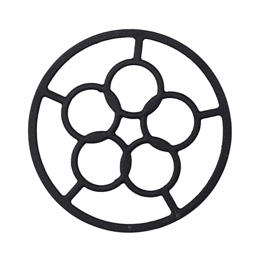 Streysisl -Ring – Gusseisen- -Stützring – Kochgeschirr-Zubehör, rutschfeste Halter-Untersetzer, Kochfeldteile, Küchenhelfer für Zuhause von Streysisl