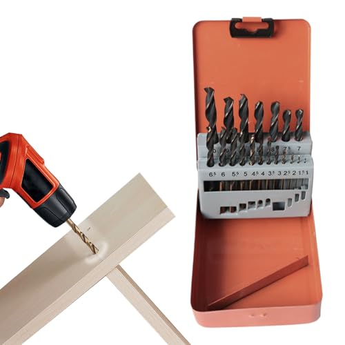 Streysisl Schraubendreher-Bohrer-Set, Bohrschrauber-Bit-Set, tragbar, vielseitig einsetzbar, leistungsstark, für Ingenieure, Elektriker, Zimmerei, Gebäude, Haushalt, Zuhause Streysisl Schraubendreher-Bohrer-Set, Bohrschrauber-Bit-Set, tragbar, vielseitig einsetzbar, leistungsstark, für Ingenieure, Elektriker, Zimmerei, Gebäude, Haushalt, Zuhause von Streysisl