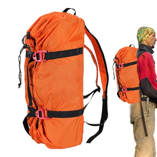 Streysisl Seiltasche, Aufbewahrungstasche für Baumpfleger, großes Fassungsvermögen, Bergsteigerzubehör, leichte Baumpfleger-Ausrüstung für Wandern, Reisen, Fitnessstudio, Outdoor-Sport Streysisl Seiltasche, Aufbewahrungstasche für Baumpfleger, großes Fassungsvermögen, Bergsteigerzubehör, leichte Baumpfleger-Ausrüstung für Wandern, Reisen, Fitnessstudio, Outdoor-Sport von Streysisl