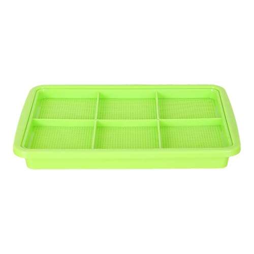 Streysisl Setzling Sprouter Tray - Anzuchtschalen Sämlings-Starterschale | Pflanzenanzuchtschalen Gesunder Weizengras-Züchter Sprossenbehälter Kit für drinnen oder draußen Streysisl Setzling Sprouter Tray - Anzuchtschalen Sämlings-Starterschale | Pflanzenanzuchtschalen Gesunder Weizengras-Züchter Sprossenbehälter Kit für drinnen oder draußen von Streysisl