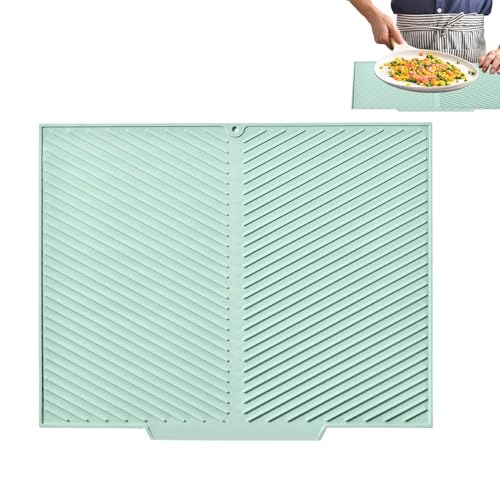 Streysisl Silikon-Abtropfmatten für Küchentheke – Silikon-Küchentrocknungsmatte – hitzebeständige Silikon-Abtropfmatte für Küchenarbeitsplatten Utensilien von Streysisl