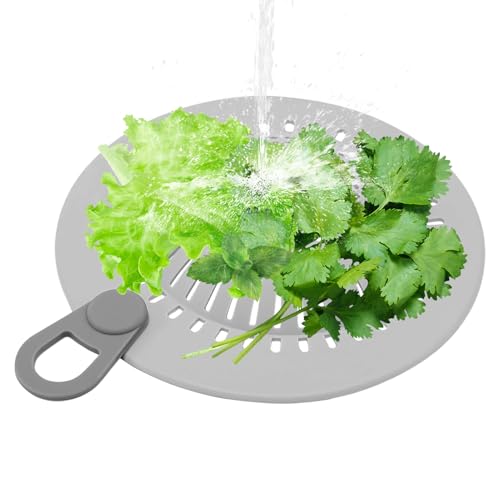 Streysisl Silikon-Duschablaufabdeckung, Badezimmer-Abflussabdeckung, Dusche, Waschbecken, Haarschutz für Waschbecken, Küchenabflusszubehör Streysisl Silikon-Duschablaufabdeckung, Badezimmer-Abflussabdeckung, Dusche, Waschbecken, Haarschutz für Waschbecken, Küchenabflusszubehör von Streysisl