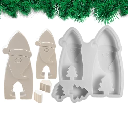 Streysisl Silikonformen zum Basteln, wiederverwendbare Silikonformen für Weihnachten, Kerzen, Kerzen, , Formen für Kerzen, Seife, Kuchen Streysisl Silikonformen zum Basteln, wiederverwendbare Silikonformen für Weihnachten, Kerzen, Kerzen, , Formen für Kerzen, Seife, Kuchen von Streysisl