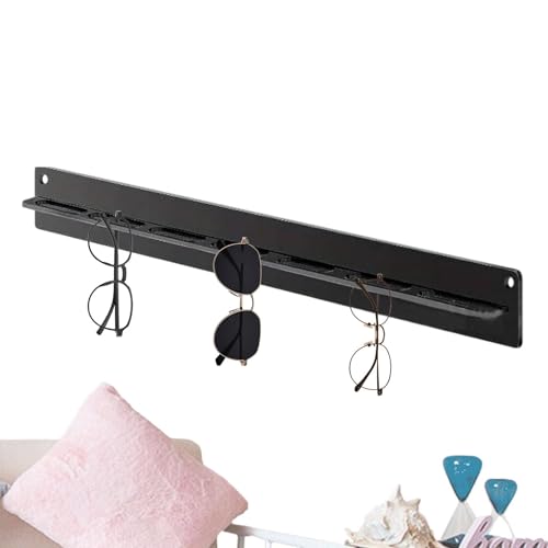 Streysisl Sonnenbrillenhalter für die Wand, Brillenaufbewahrung, mehrere Brillen, Wandregal für Eingangsbereich, , Schlafzimmer, Wohnzimmer Streysisl Sonnenbrillenhalter für die Wand, Brillenaufbewahrung, mehrere Brillen, Wandregal für Eingangsbereich, , Schlafzimmer, Wohnzimmer von Streysisl