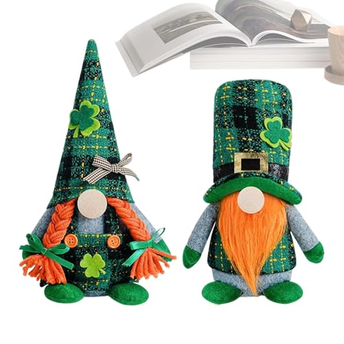 Streysisl St. Patricks Day Kobold – Grünes , St. Patricks Day, irische gefüllte Tomte, schwedische Heilige Ornament, Tischdekoration für gestufte Tablett-Dekoration, Bauernhaus Streysisl St. Patricks Day Kobold – Grünes , St. Patricks Day, irische gefüllte Tomte, schwedische Heilige Ornament, Tischdekoration für gestufte Tablett-Dekoration, Bauernhaus von Streysisl