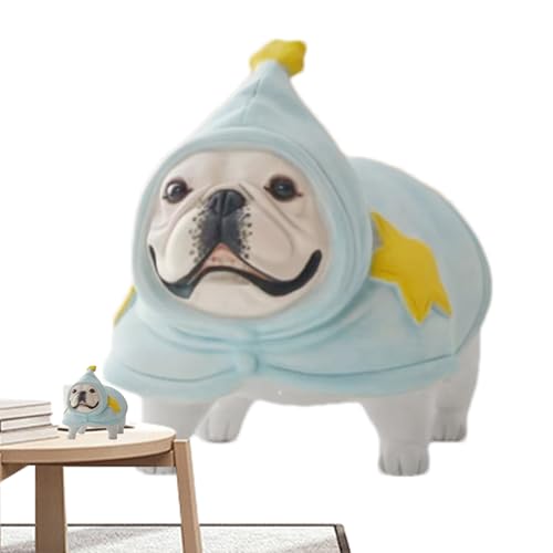 Streysisl Statue Französische Bulldogge, Kunstharz, Hundefigur – Französische Bulldogge, Tierstatue für Couchtisch, Küchenschrank, Dekoration Streysisl Statue Französische Bulldogge, Kunstharz, Hundefigur – Französische Bulldogge, Tierstatue für Couchtisch, Küchenschrank, Dekoration von Streysisl