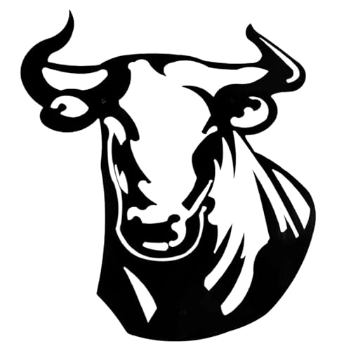 Streysisl Stierkopf Wandskulptur Stierkopf Wanddeko Metall Kunst Wanddeko Stierkopf Eisen Stierkopf Skulptur Moderne minimalistische Kunst Skulptur von Streysisl