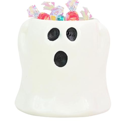 Streysisl Süßester -Eimer – niedliche Geistervase für Halloween, Leckerei-Eimer – -Süßigkeitenschale, Dekoration, Geisterblumentopf für drinnen und draußen, Garten, Heimdekoration Streysisl Süßester -Eimer – niedliche Geistervase für Halloween, Leckerei-Eimer – -Süßigkeitenschale, Dekoration, Geisterblumentopf für drinnen und draußen, Garten, Heimdekoration von Streysisl