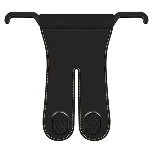 Streysisl Taschenhaken für Auto, Doppelkopf-Aufbewahrungs-Organizer – Geldbörsenhalter und Handyhalter, Rückenlehnen-Organizer für Taschen, Handtaschen Streysisl Taschenhaken für Auto, Doppelkopf-Aufbewahrungs-Organizer – Geldbörsenhalter und Handyhalter, Rückenlehnen-Organizer für Taschen, Handtaschen von Streysisl