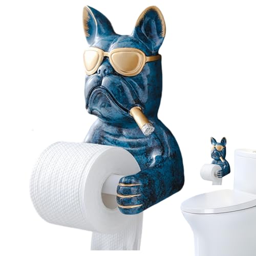 Streysisl Toilettenpapierhalter, lustig, niedlicher Hunde-Toilettenpapierrollenhalter, Badezimmer-Hardware für Hotel, Haustier, Haushalt, Freunde, Schaf, Bauernhof, Raum, Schrank, Restaurant Streysisl Toilettenpapierhalter, lustig, niedlicher Hunde-Toilettenpapierrollenhalter, Badezimmer-Hardware für Hotel, Haustier, Haushalt, Freunde, Schaf, Bauernhof, Raum, Schrank, Restaurant von Streysisl