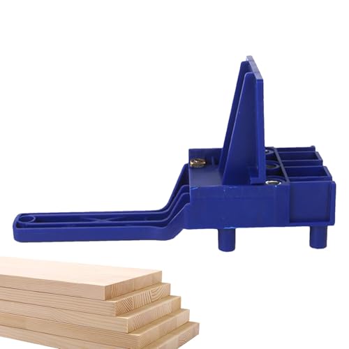Streysisl Tragbare Bohrführung, verstellbarer Bohrführungsstanzer, Führungsvorrichtung, Holzbohren für Reparaturen, Schränke, Möbel, Tischlerei von Streysisl