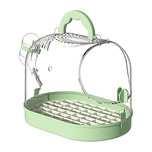 Streysisl Transparenter Handkäfig – Take-Out Transparenter Käfig – Leichte Haustier-Tragetasche mit Griff für Zuhause, Büros, Camping, Wandern von Streysisl