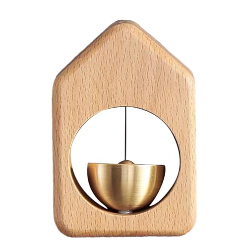 Streysisl Türklingel, kreative, magnetische Türklingel aus Holz, Messing, einfache Installation, Türklingel mit angenehmem Ton für Zuhause und Geschäft von Streysisl
