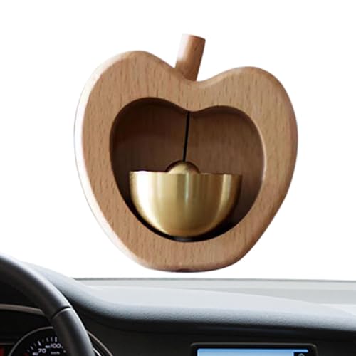 Streysisl Türklingel für Geschäfte beim Betreten, magnetische Türklingel aus Holz – Auto-Ornament, Türringglocke, Kühlschrank-Dekoration für Zuhause, Büros, Auto von Streysisl