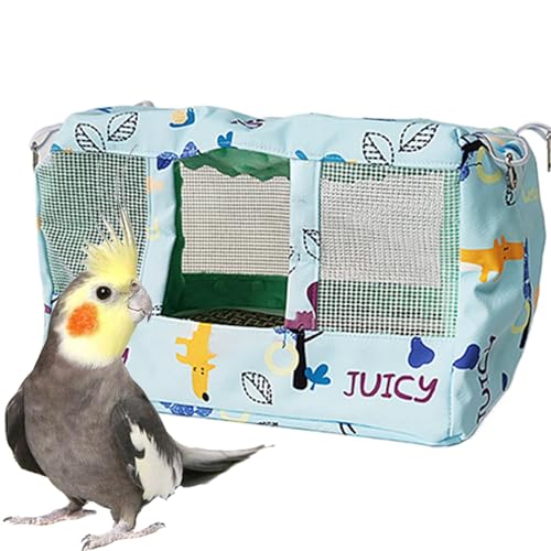 Streysisl Vogel-Hängematten- , atmungsaktives Vogelschlafbett mit Kühlkissen, wasserdichtes Stofftierhöhle für Sittiche, Nymphensittiche, Nymphensittiche, Unzertrennliche, afrikanisches Grau Streysisl Vogel-Hängematten- , atmungsaktives Vogelschlafbett mit Kühlkissen, wasserdichtes Stofftierhöhle für Sittiche, Nymphensittiche, Nymphensittiche, Unzertrennliche, afrikanisches Grau von Streysisl