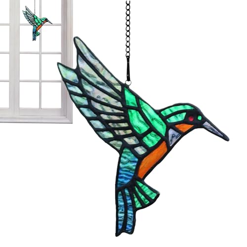 Streysisl Vogel-Sonnenfänger für gebeizte Vögel, Sonnenfänger, Ornament, Fenster, gebeizte Vögel, Kolibri, Fensterdekoration für Frauen, Mutter, Vogelliebhaber Streysisl Vogel-Sonnenfänger für gebeizte Vögel, Sonnenfänger, Ornament, Fenster, gebeizte Vögel, Kolibri, Fensterdekoration für Frauen, Mutter, Vogelliebhaber von Streysisl
