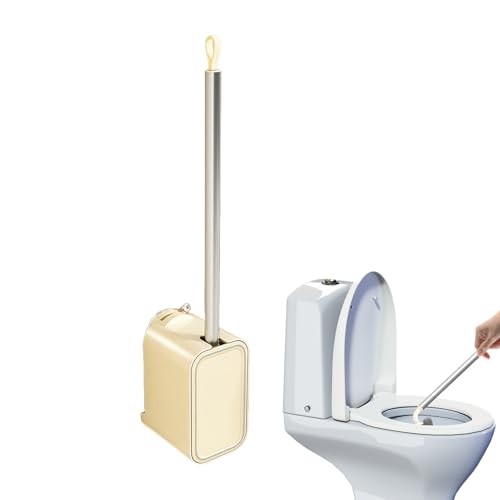 Streysisl WC-Scheuerbürste, Saugnapf-WC-Bürste mit Halter, langer Griff, Fleckenentferner, Reinigungswerkzeuge, Badezimmerzubehör für Haushalt, Wohnung, Hotel Streysisl WC-Scheuerbürste, Saugnapf-WC-Bürste mit Halter, langer Griff, Fleckenentferner, Reinigungswerkzeuge, Badezimmerzubehör für Haushalt, Wohnung, Hotel von Streysisl