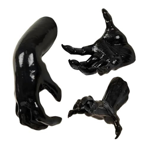 Streysisl Wandmontierte Greifhände, gruselige Greifhände, Skulptur für den Innenbereich, gruselige Halloween-Wanddekoration, dekorativer Schmuckhalter für Wände, Türen Streysisl Wandmontierte Greifhände, gruselige Greifhände, Skulptur für den Innenbereich, gruselige Halloween-Wanddekoration, dekorativer Schmuckhalter für Wände, Türen von Streysisl