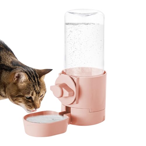 Streysisl Wasserspender für Hunde, automatische Bewässerung für den Innenbereich – Anti-Verschütten, Wasserspender für Hunde, Aufhängungsdesign für Innenwohnung, Mehrkatzenhausgebrauch von Streysisl