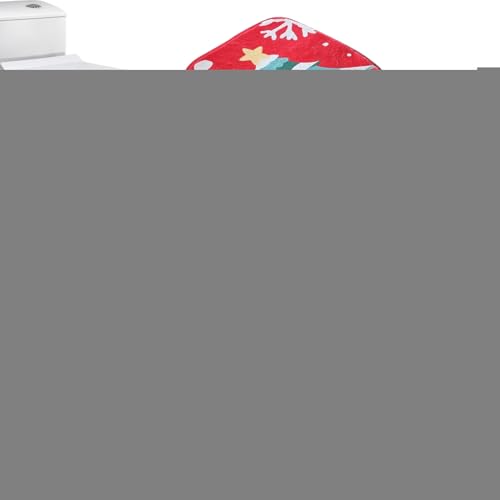 Streysisl Weihnachts-Badteppich-Set, Weihnachts-Badezimmer-Dekoration, WC-Deckelbezug, Winterurlaubsszene, Requisiten, Cartoon-Bodenmatte für festliches , Hotel, Hostel, Wohnung Streysisl Weihnachts-Badteppich-Set, Weihnachts-Badezimmer-Dekoration, WC-Deckelbezug, Winterurlaubsszene, Requisiten, Cartoon-Bodenmatte für festliches , Hotel, Hostel, Wohnung von Streysisl