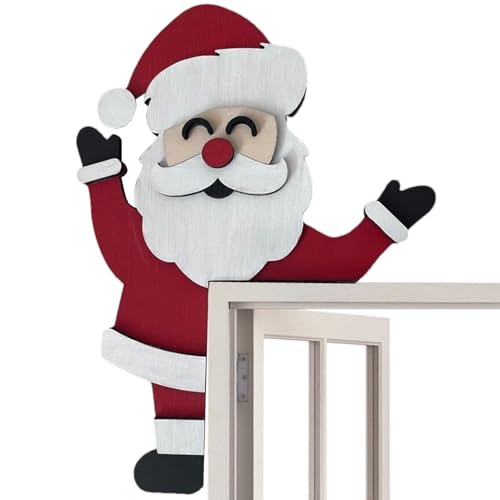 Streysisl Weihnachtstür-Topper – Retro-Metall-Tür-Topper Wanddekoration – Gastgeschenke handbemalte Türspitze Weihnachtsdekorationen für Tür Fenster Wand Streysisl Weihnachtstür-Topper – Retro-Metall-Tür-Topper Wanddekoration – Gastgeschenke handbemalte Türspitze Weihnachtsdekorationen für Tür Fenster Wand von Streysisl