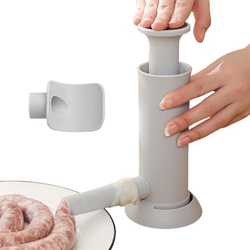 Streysisl Wurstfüller – leichte Wurstmaschine Manuelle Füllung – Hausgemachtes multifunktionales effizientes manuelles Küchenwerkzeug für Kochen Zubereitung Verarbeitung Haushalt Zuhause Küche Urlaub Streysisl Wurstfüller – leichte Wurstmaschine Manuelle Füllung – Hausgemachtes multifunktionales effizientes manuelles Küchenwerkzeug für Kochen Zubereitung Verarbeitung Haushalt Zuhause Küche Urlaub von Streysisl