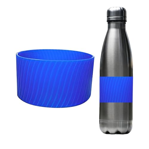 Wärmeisolierende Silikon-Becher-Hülse, widerstandsfähig, wiederverwendbar, Glasflaschen-Hülle, wiederverwendbare Becherhülle für heiße und kalte Getränke, hitzebeständige Heißbecher-Hülle Wärmeisolierende Silikon-Becher-Hülse, widerstandsfähig, wiederverwendbar, Glasflaschen-Hülle, wiederverwendbare Becherhülle für heiße und kalte Getränke, hitzebeständige Heißbecher-Hülle von Streysisl