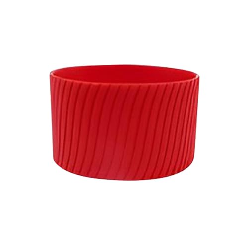 Wärmeisolierende Silikon-Becher-Hülse, widerstandsfähig, wiederverwendbar, Glasflaschen-Hülle, wiederverwendbare Becherhülle für heiße und kalte Getränke, hitzebeständige Heißbecher-Hülle Wärmeisolierende Silikon-Becher-Hülse, widerstandsfähig, wiederverwendbar, Glasflaschen-Hülle, wiederverwendbare Becherhülle für heiße und kalte Getränke, hitzebeständige Heißbecher-Hülle von Streysisl