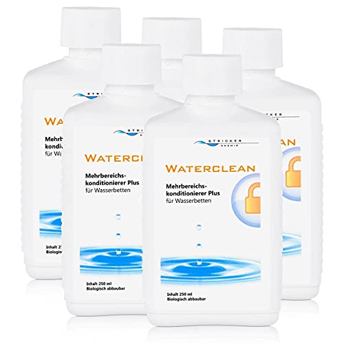 Stricker Chemie Waterclean Wasserbett-Konditionier er Plus 250ml (5er Pack) von Stricker