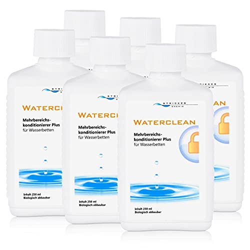 Stricker Chemie Waterclean Wasserbett-Konditionier er Plus 250ml (6er Pack) von Strickerchemie