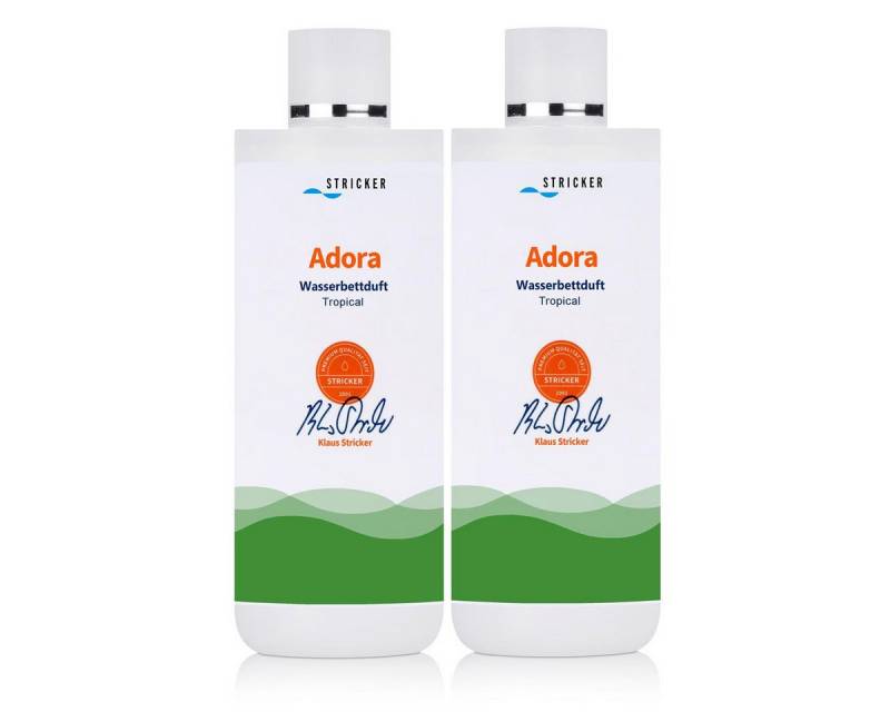 Strickerchemie, Wasserbett Stricker Chemie Adora Wasserbett-Duft Tropical 500ml (2er Pack) von Strickerchemie